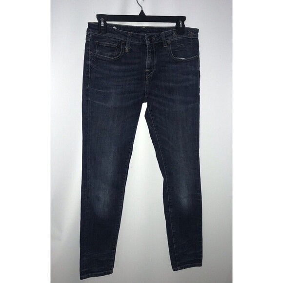R13 Denim - R13 Jeans Kate Skinny Howell Indigo Size 28 Denim Dark Blue Elast Drake Smart